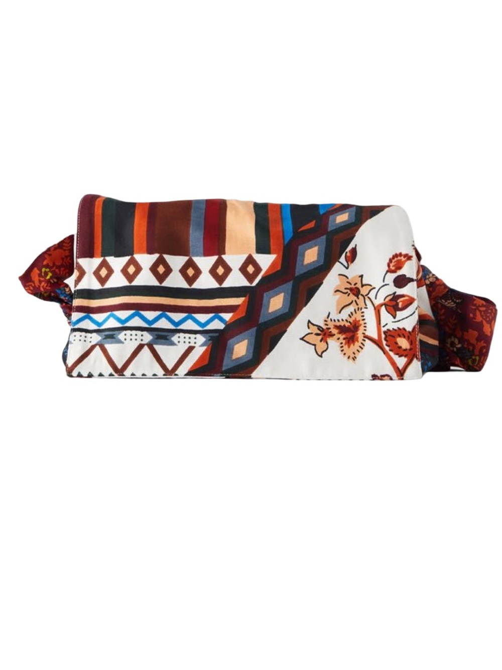 New Rare Bloggers favorite Zara Women’s Boho Handkerchief Slouchy Shoulder Bag - Picture 5 of 16